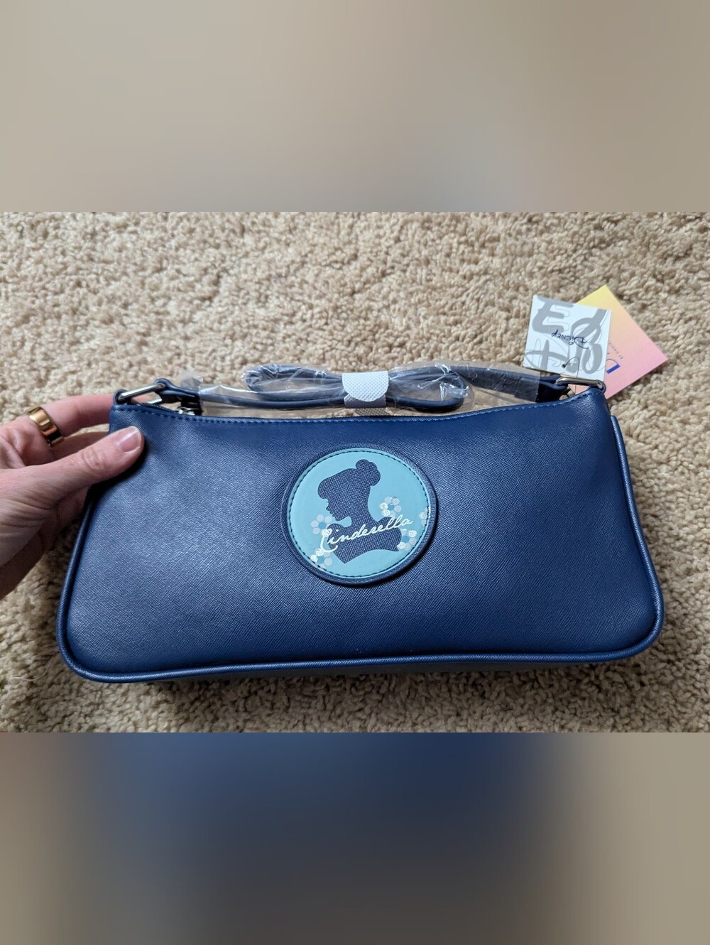 NWT Danielle Nicole x Disney Cinderella "baguette" shoulder bag